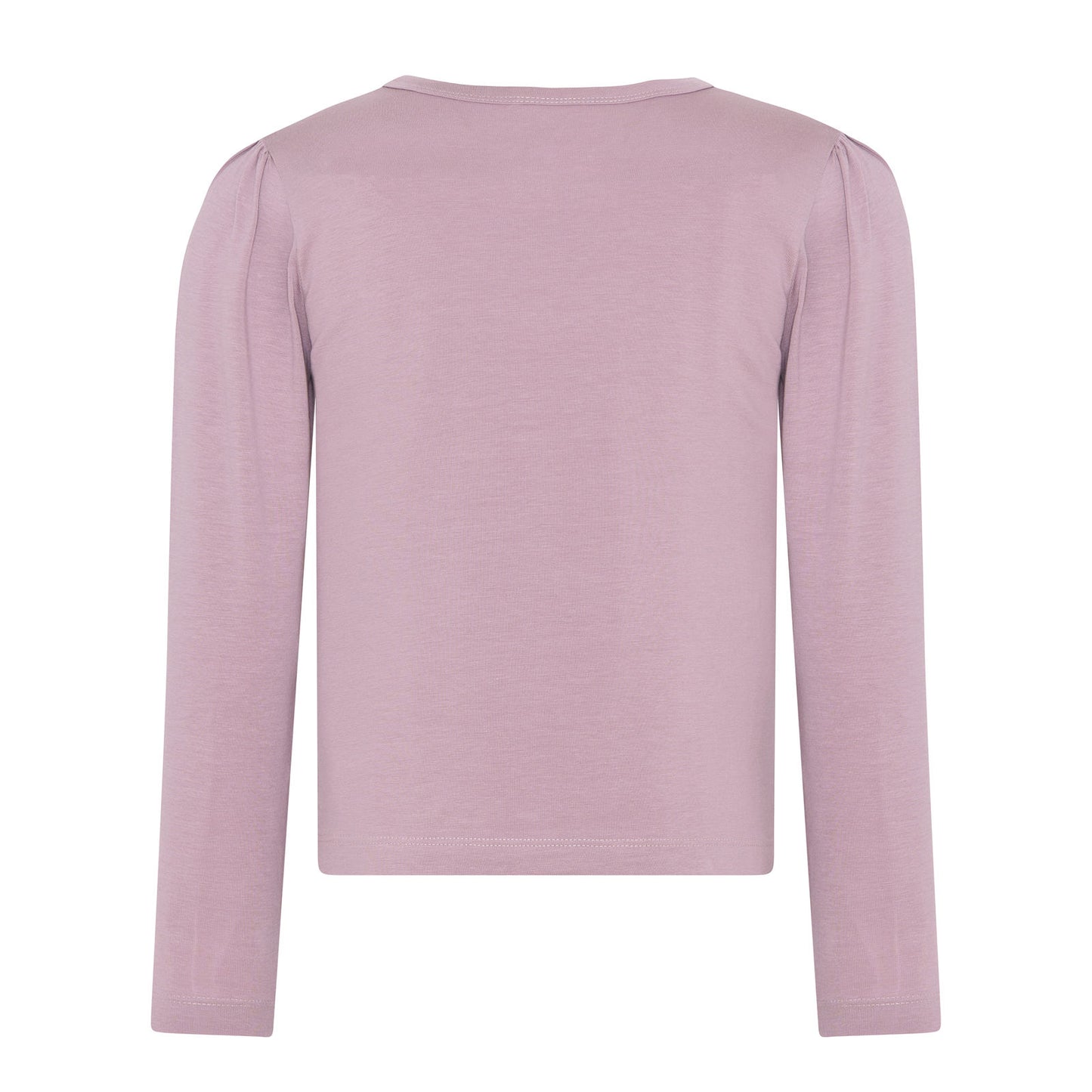 Minymo Langarm Shirt Herz Elderberry