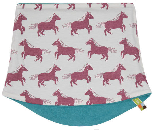 Loud + Proud Wende Fleece Loop Schlauchschal blau