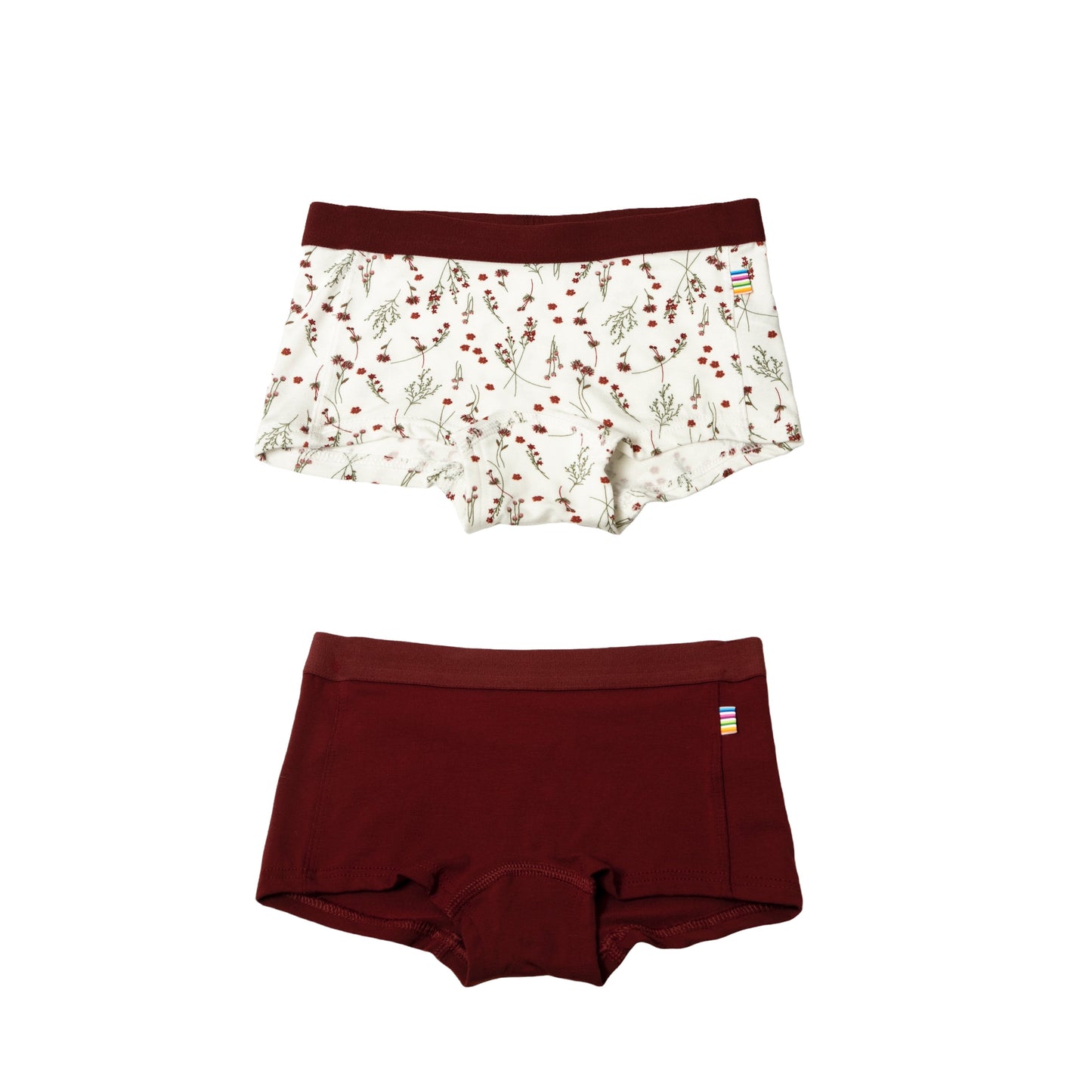 JOHA Bambus Unterhose Hipster Blumen 2er Pack