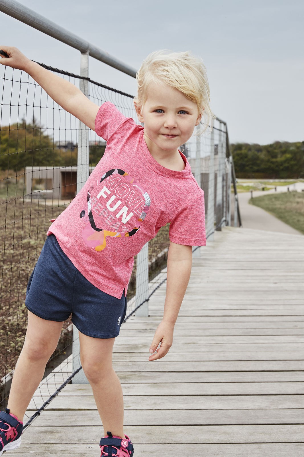 Color Kids Kurzarm Shirt Morning Glory