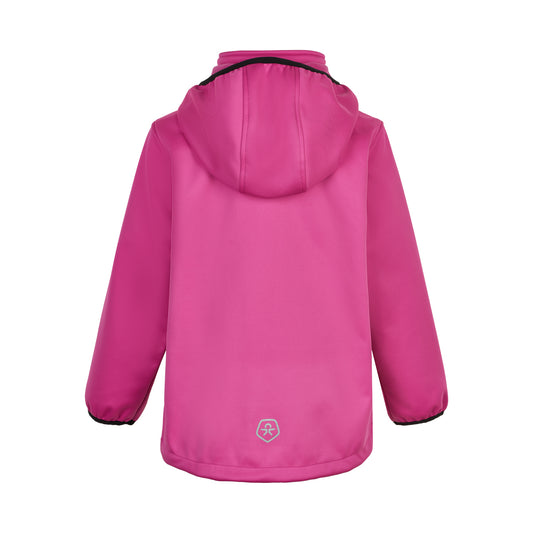 Color Kids Softshell Jacke Rose Violet