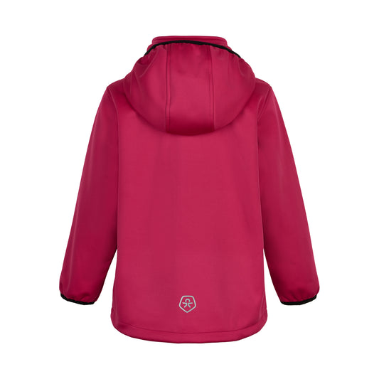 Color Kids Softshell Jacke Cerise