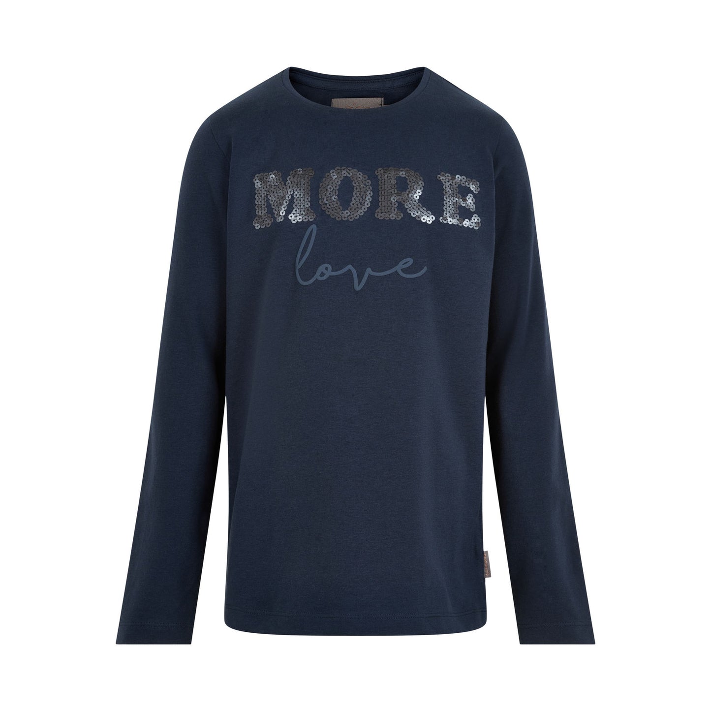 Creamie Langarm Shirt MORE blau