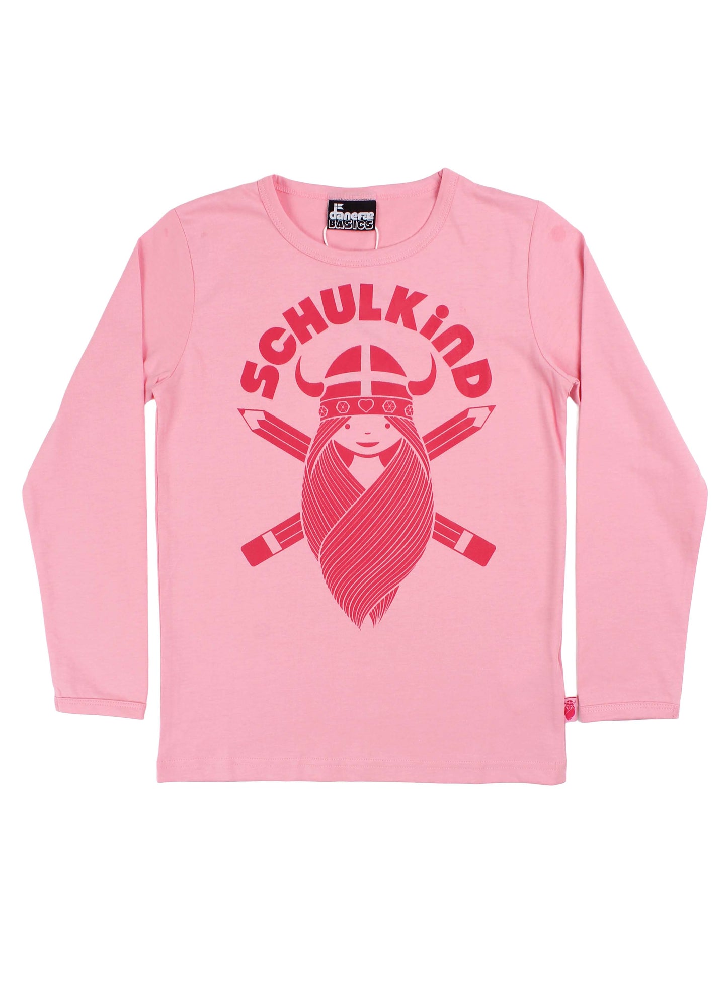 Danefae Langarm Shirt SCHULKIND Freja Light Pink