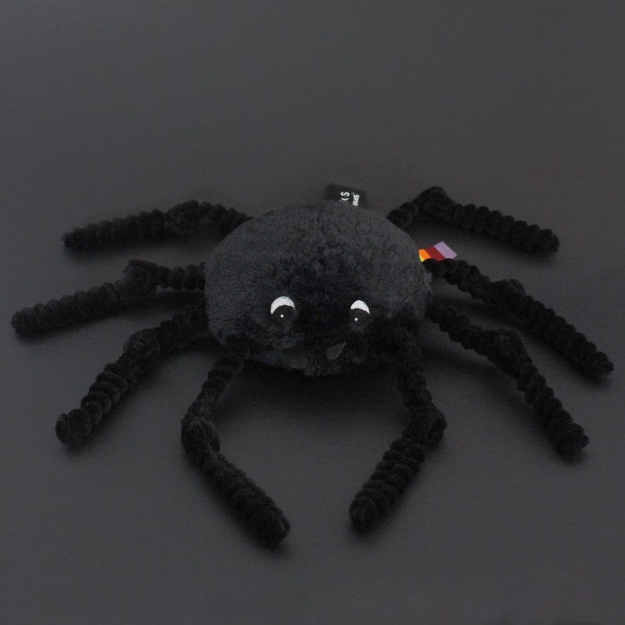 Les Déglingos Ptipotos Spinne schwarz