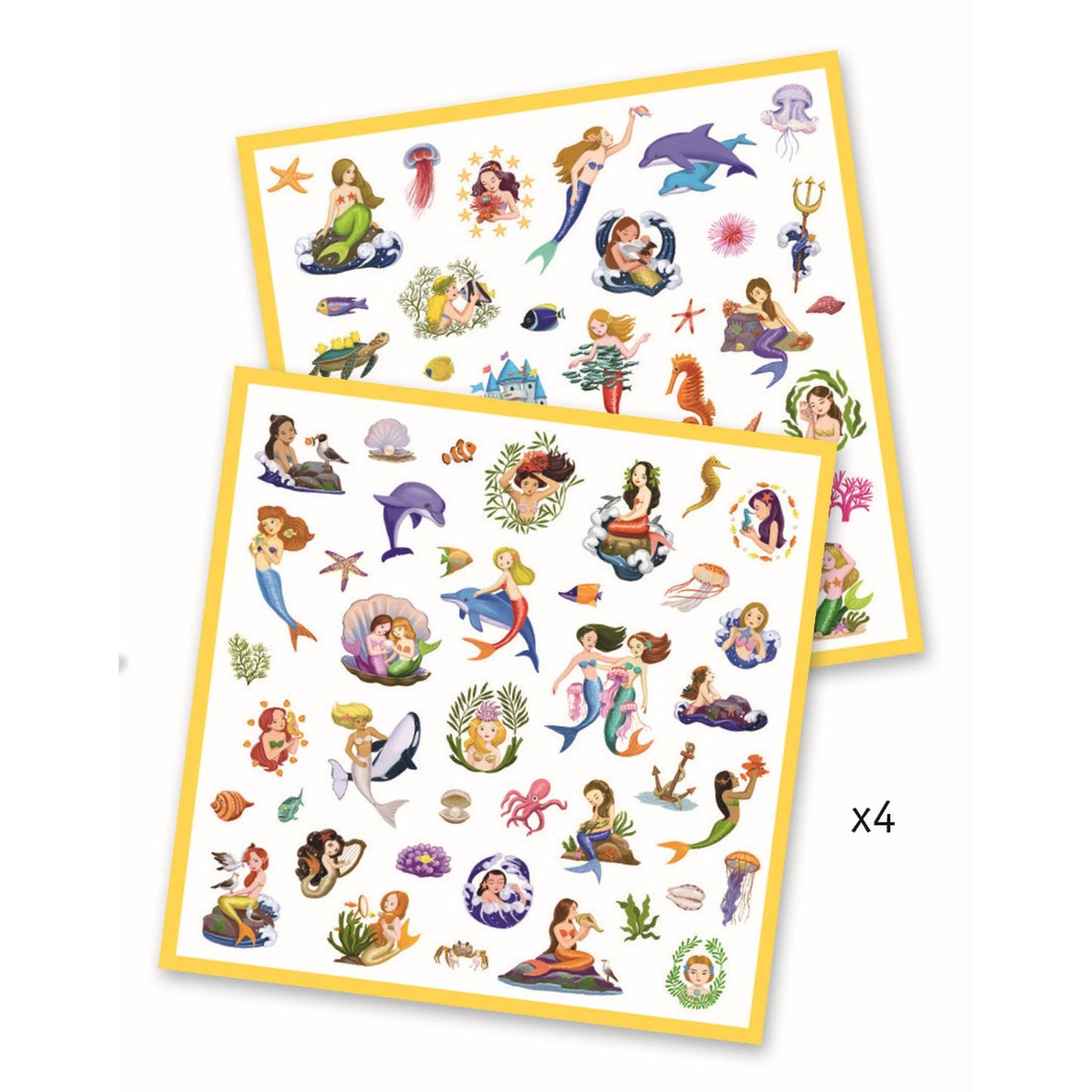 Djeco Sticker Meerjungfrauen