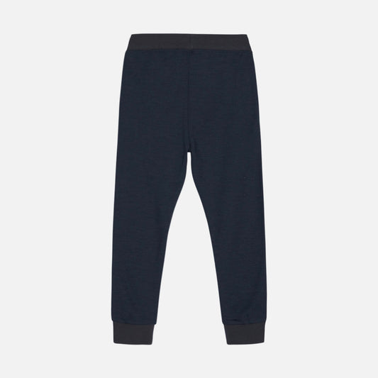 Hust & Claire Galin leichte Jogginghose Wolle / Bambus blau