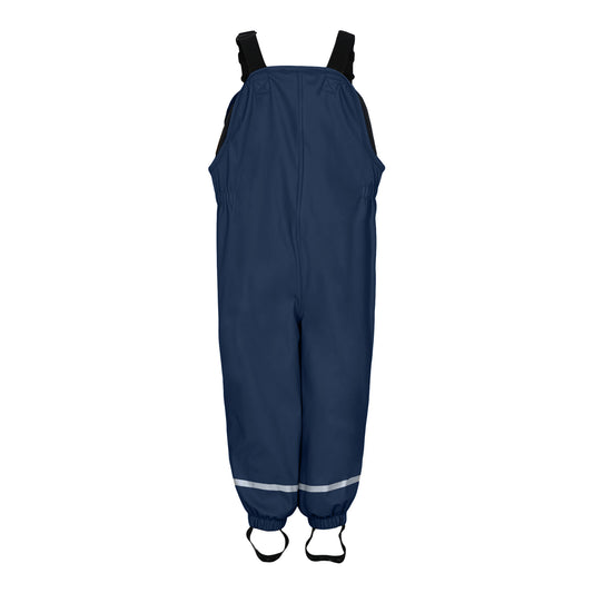 LEGO Fleece gefütterte Regenhose mit Latz LWPUELO 703 blau