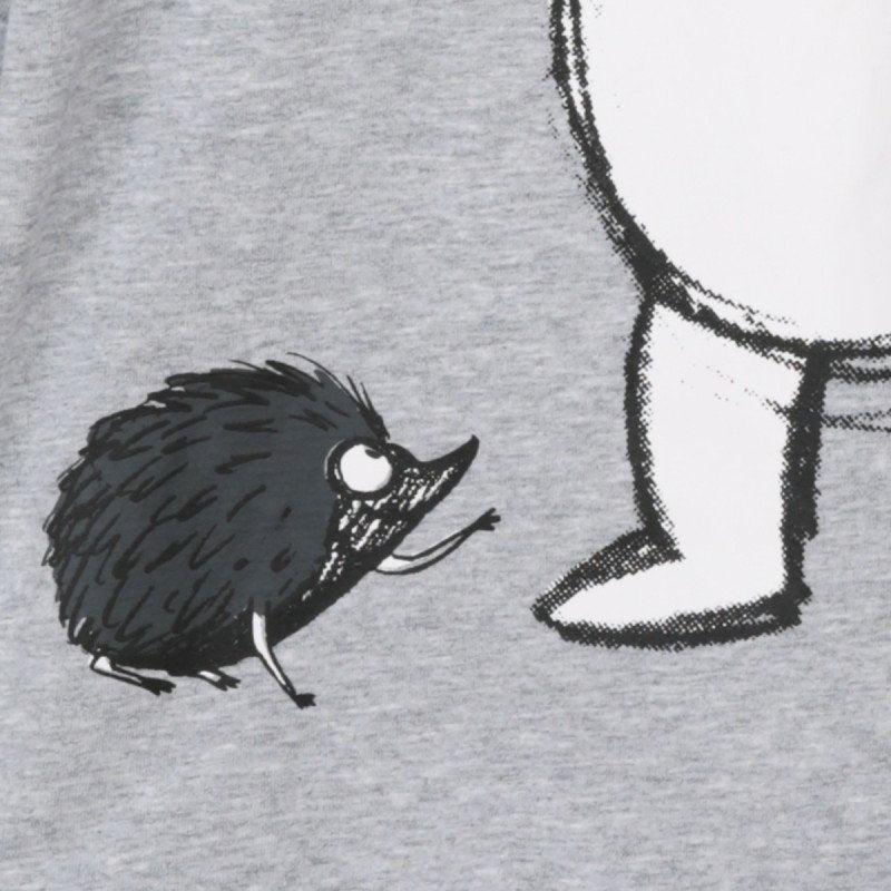 Martinex Mumin Langarm Shirt Hedgehog grau