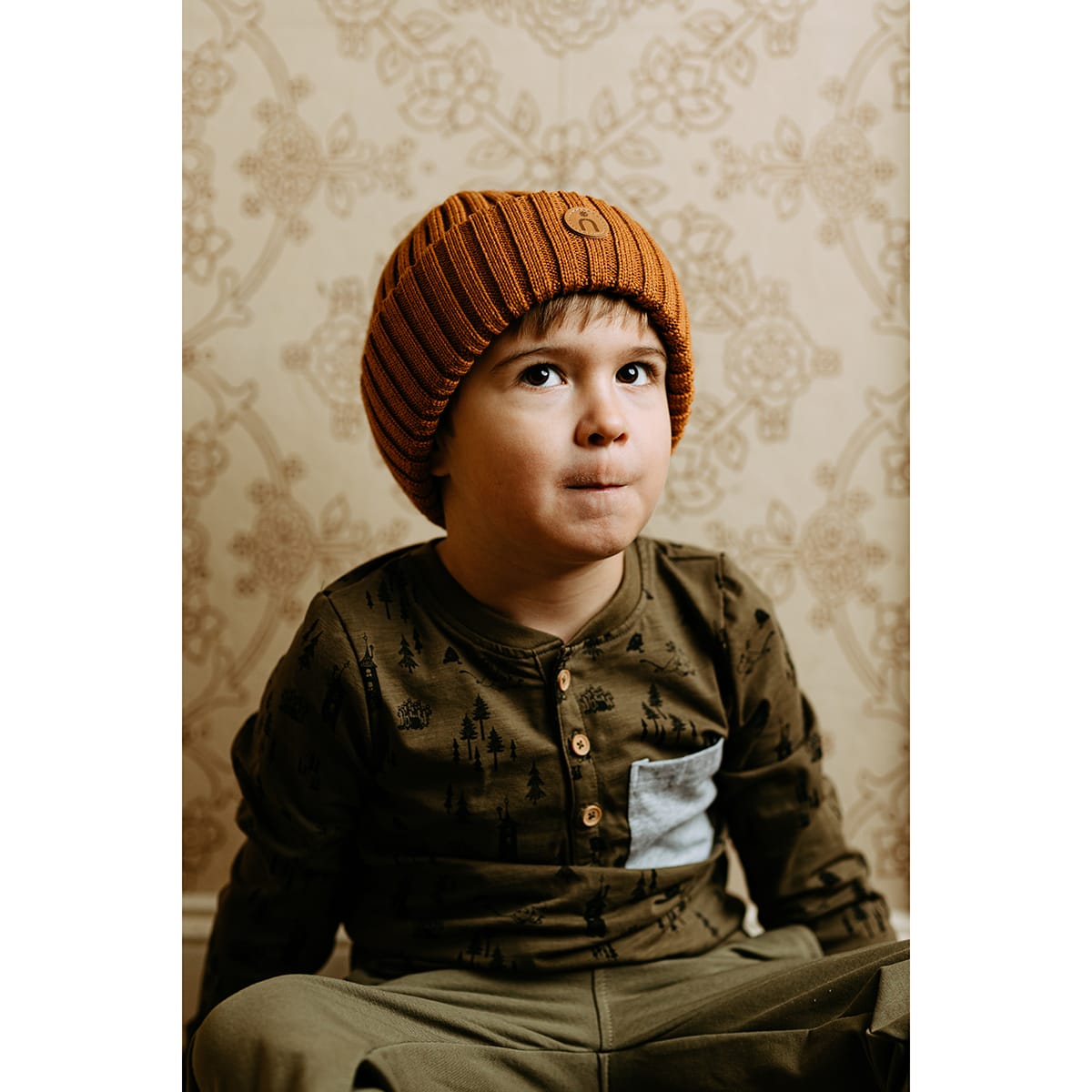 Martinex Mumin Langarm Shirt Pinewood Olive