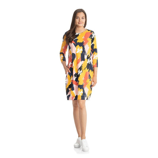 Martinex Mumin Damen Kleid NOORA Whisk yellow