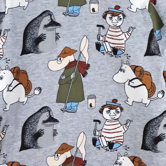 Martinex Mumin Langarm Shirt YIKES grau