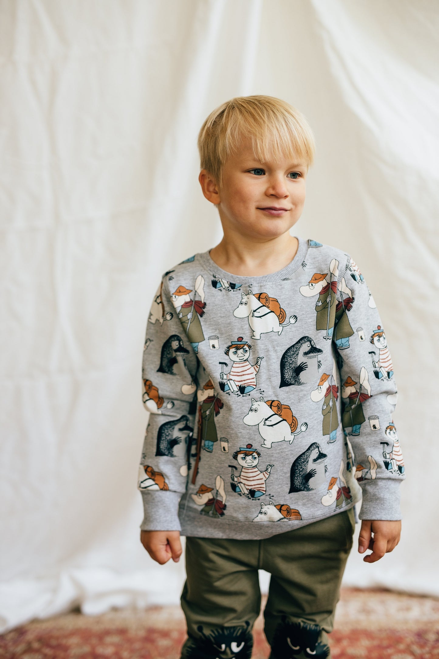 Martinex Mumin Sweatshirt YIKES grau