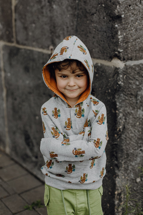 Sense Organics MAURO Kapuzenpullover Tiger