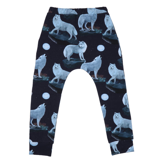 Walkiddy Baggy Pant Singing Wolfs