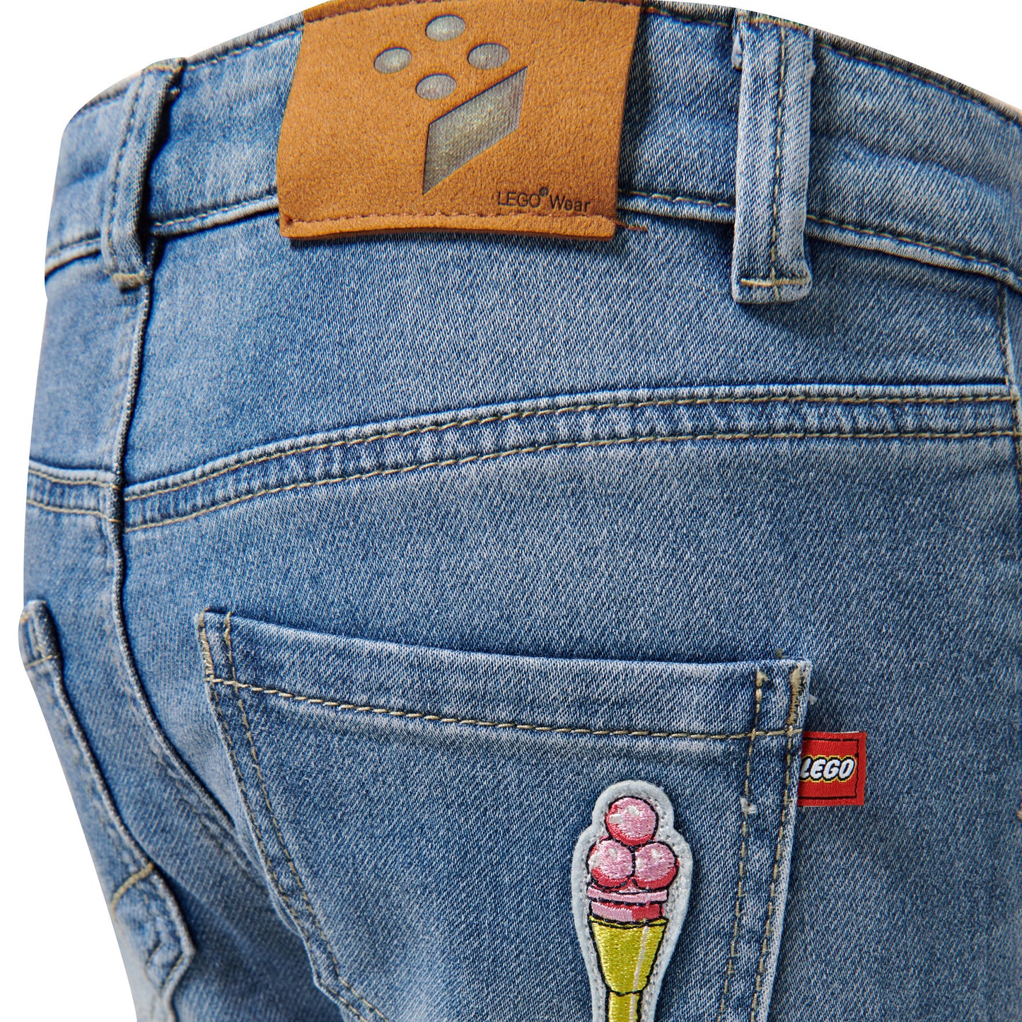 LEGO wear Mädchen Sweat Capri Jeans PIPPA 303