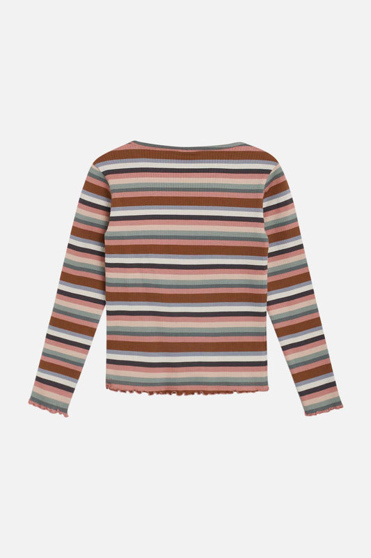 Hust & Claire Abena Langarm Shirt Ash rose