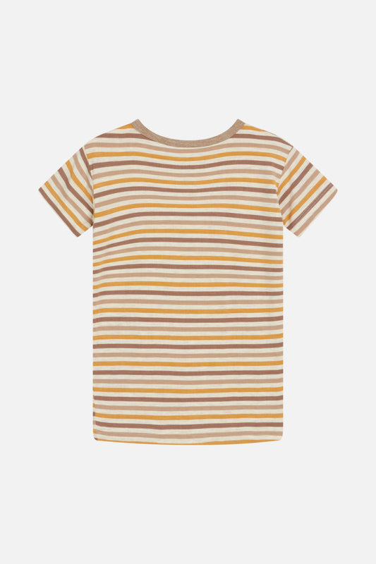 Hust & Claire Bambus Kurzarm Shirt ASU Mocha