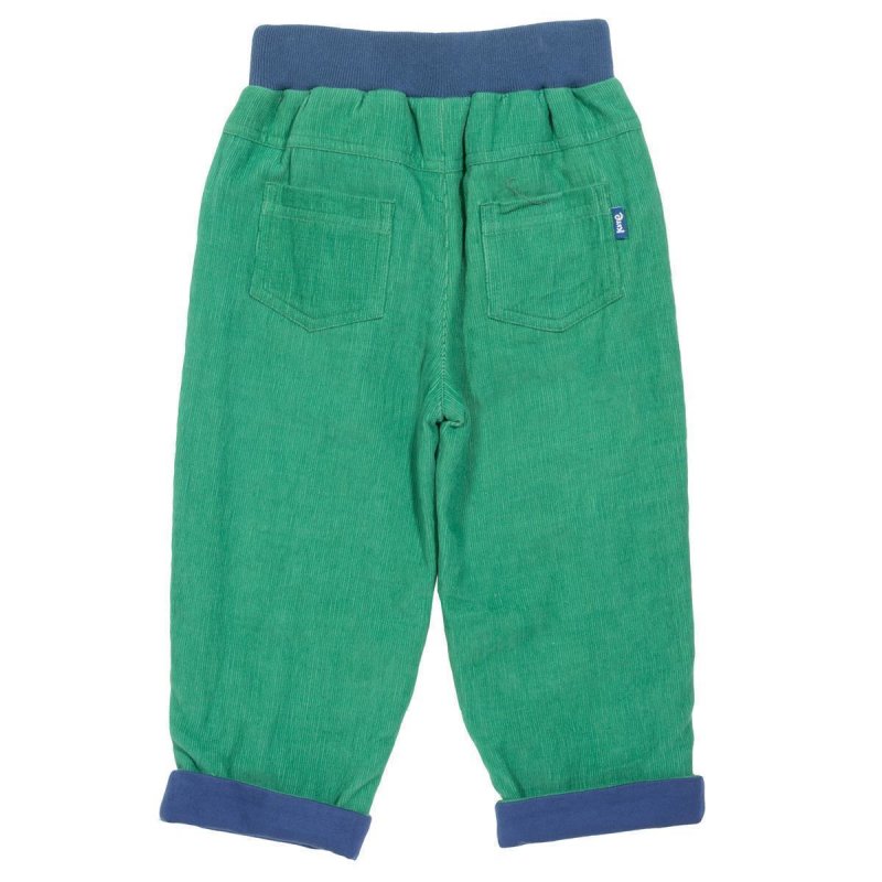 KITE Cosy cord pull ups grün