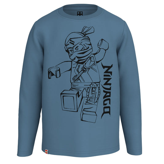 LEGO Ninjago Langarm Shirt M12010659 blau - Organic