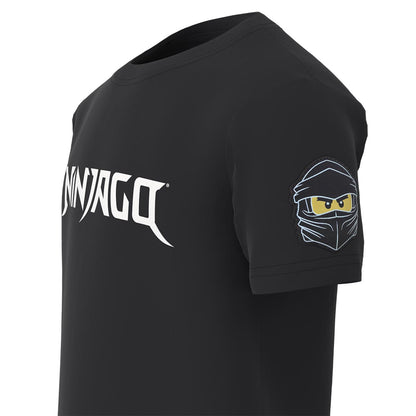 LEGO Ninjago Kurzarm Shirt LWTAYLOR 106 schwarz