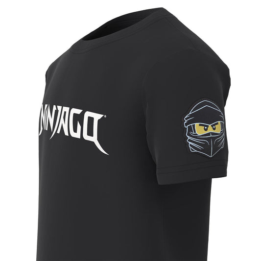 LEGO Ninjago Kurzarm Shirt LWTAYLOR 106 schwarz