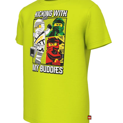 LEGO Ninjago Kurzarm Shirt LWTAYLOR 123 lime green