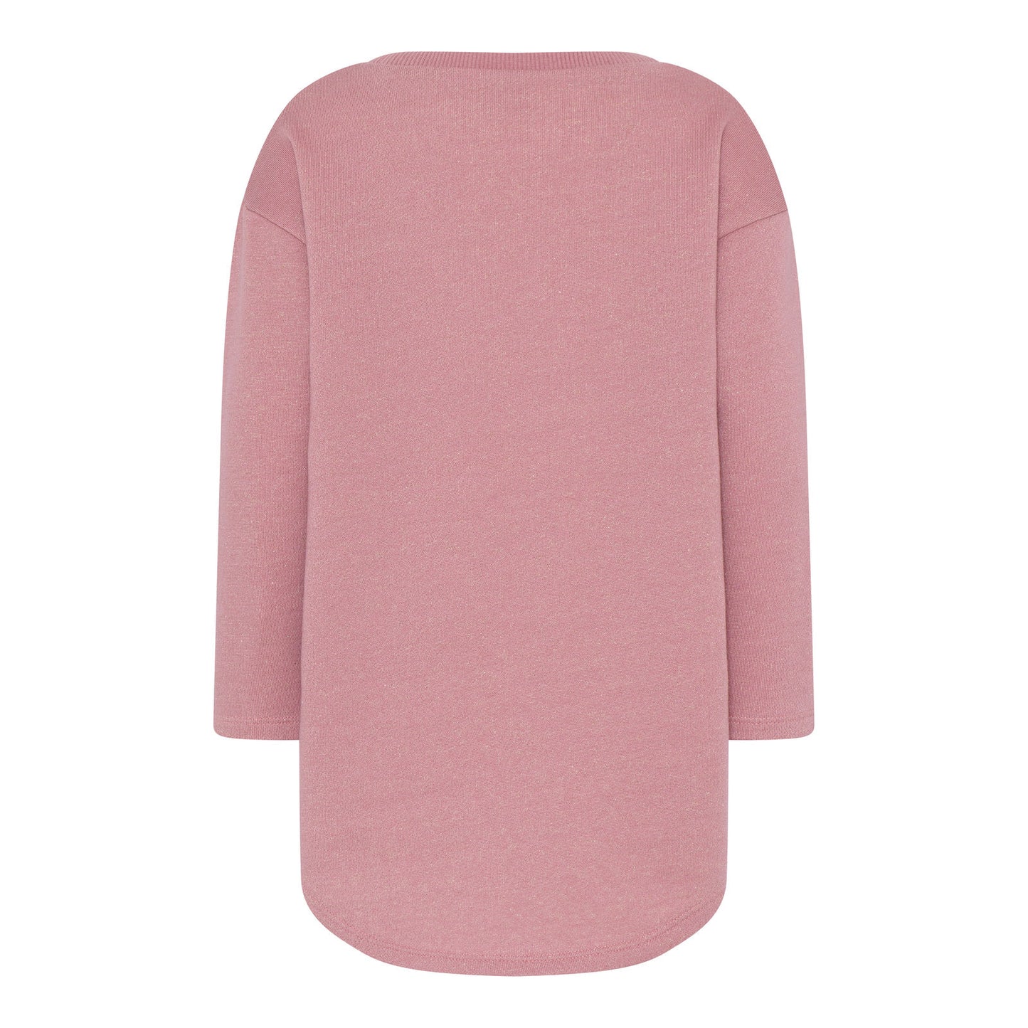 Minymo Langarm Sweatkleid altrosa