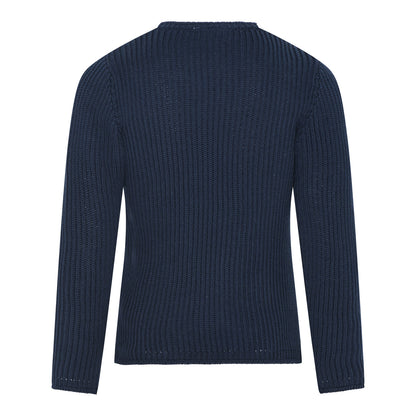Minymo Strick Pullover dunkelblau