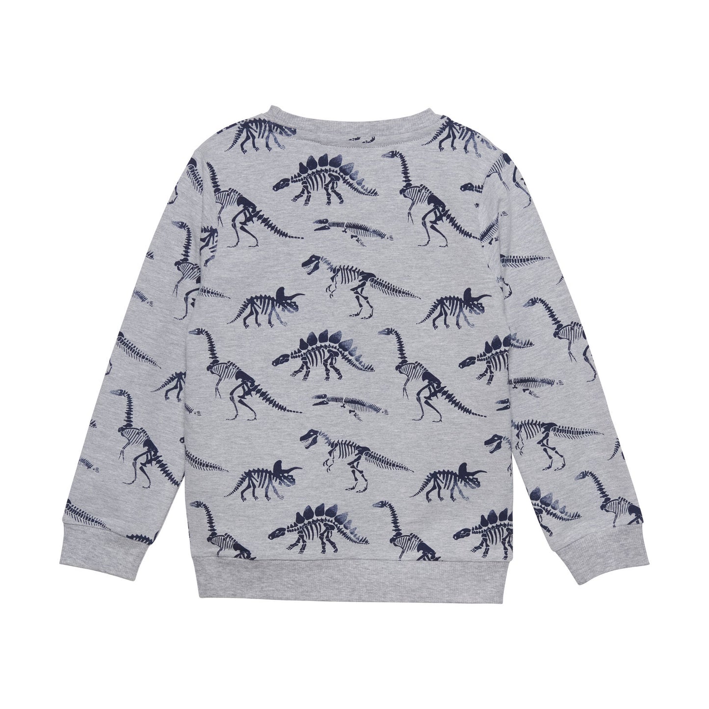 Minymo Sweatshirt Dinosaurier grau