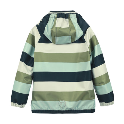 Minymo Softshell Jacke Stripe Blue Nights