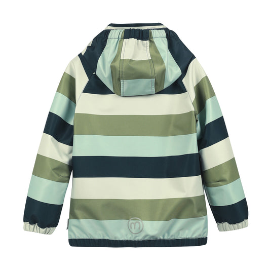 Minymo Softshell Jacke Stripe Blue Nights