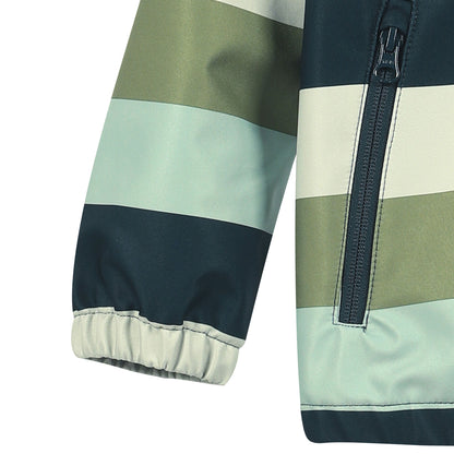 Minymo Softshell Jacke Stripe Blue Nights