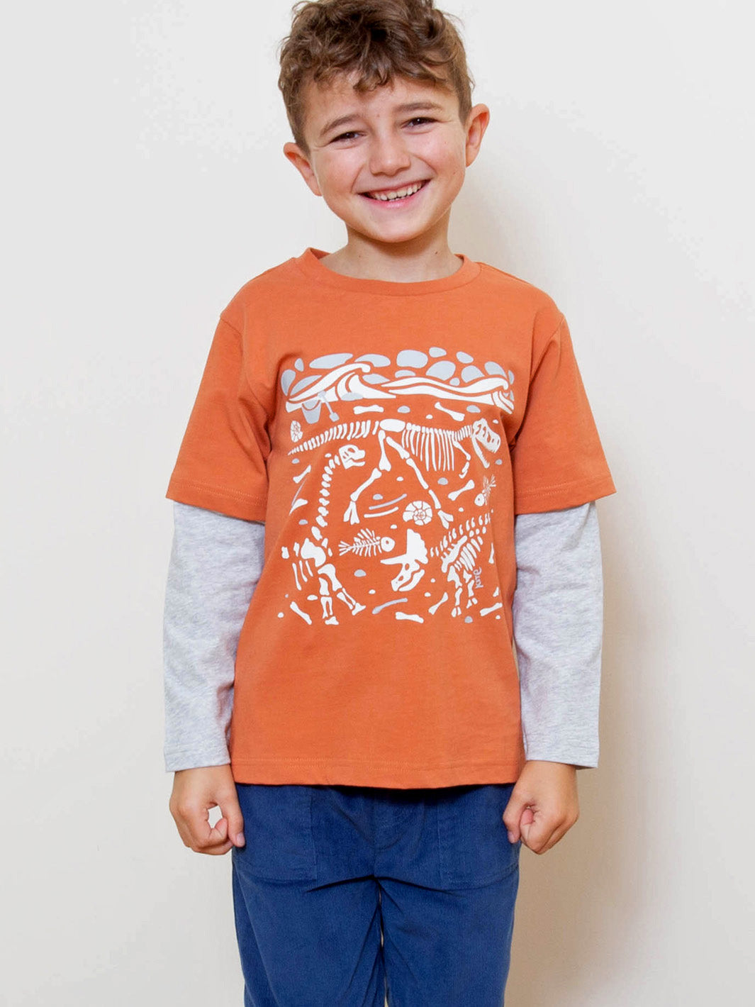 KITE Dino Dig Langarm Shirt