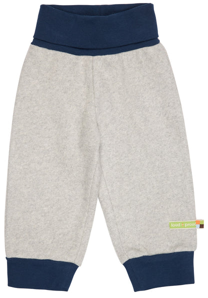 Loud + Proud Fleece Hose silbergrau