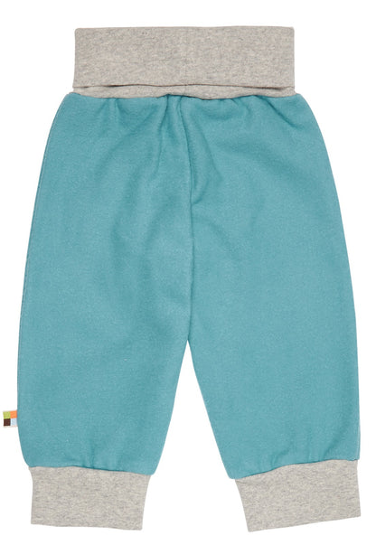 Loud + Proud Fleece Hose topaz blau