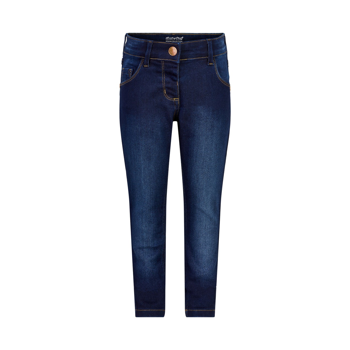 Minymo Mädchen Jeans stretch slim fit Dark Blue Denim
