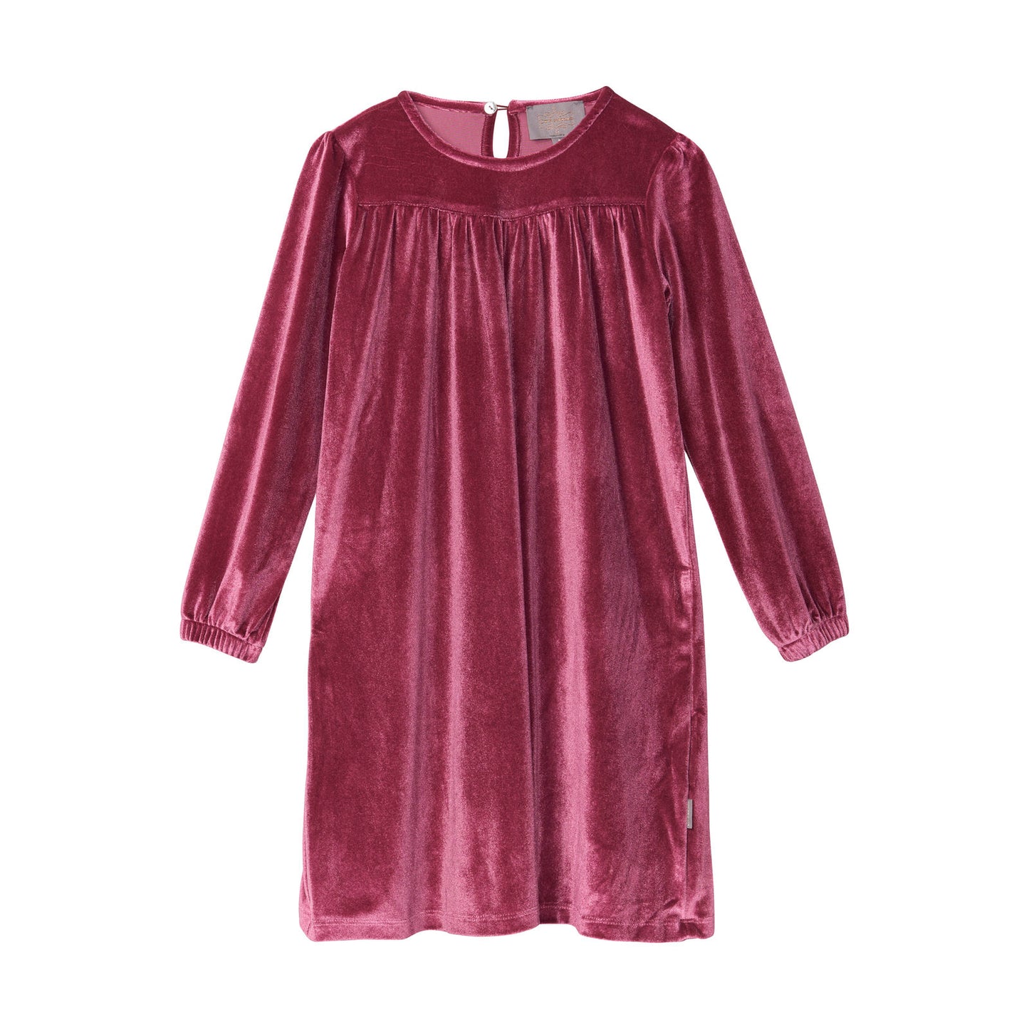 Creamie Velour Kleid Red Violet