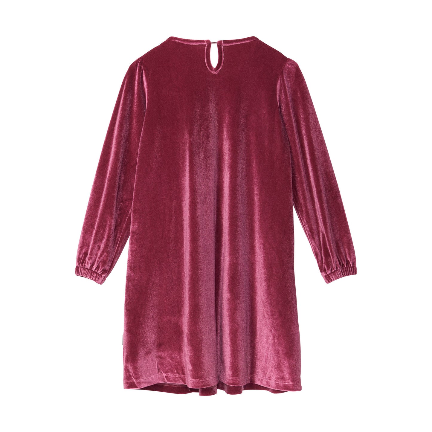 Creamie Velour Kleid Red Violet