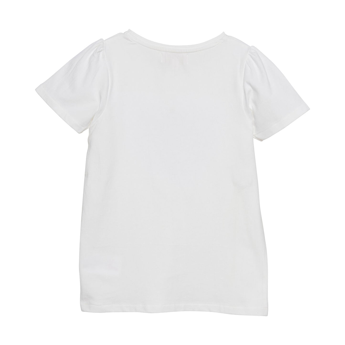 Creamie Kurzarm Shirt Pailletten Herz Xenon Blue