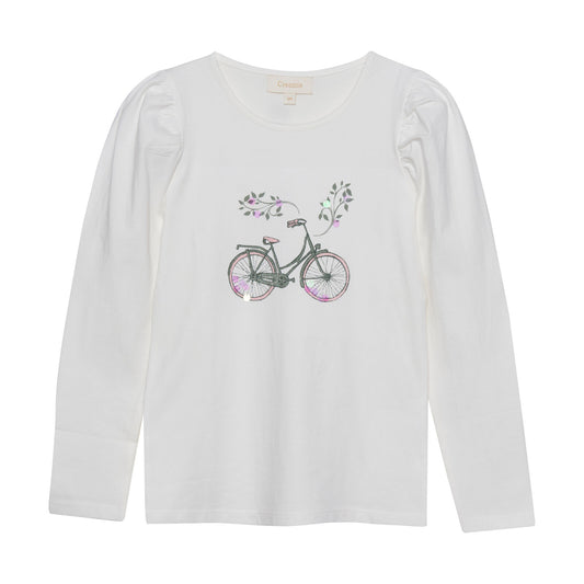 Creamie Langarm Shirt Fahrrad