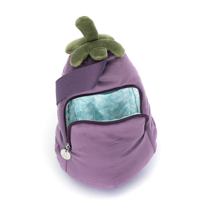 Jellycat Amuseables Aubergine Bauchtasche