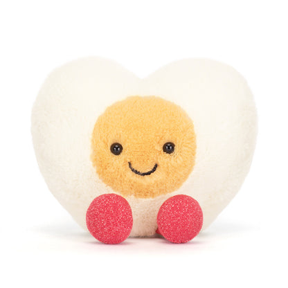 Jellycat Amuseables Heart Boiled Egg 12cm
