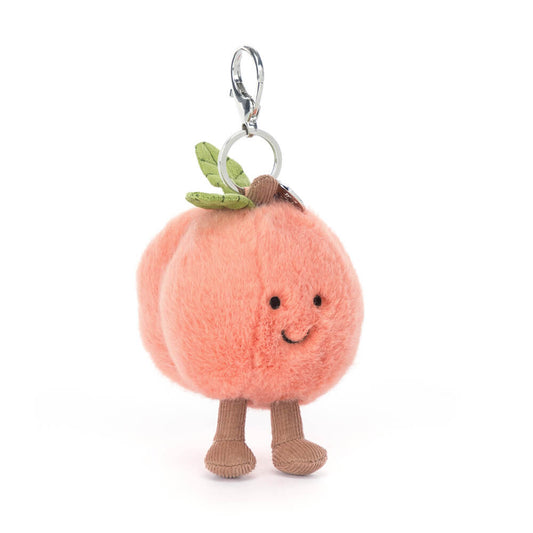 Jellycat Amuseables Peach Taschenanhänger Bag Charm 15cm