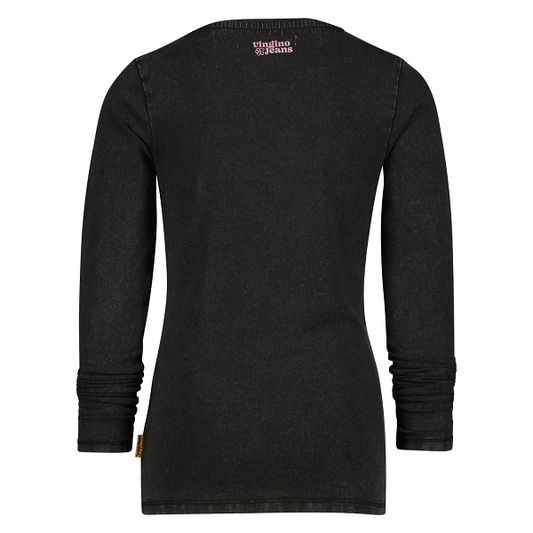 Vingino Langarm Shirt JENNY schwarz