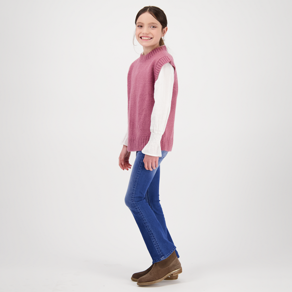 Vingino Strick Pullunder MILENKE deep mauve