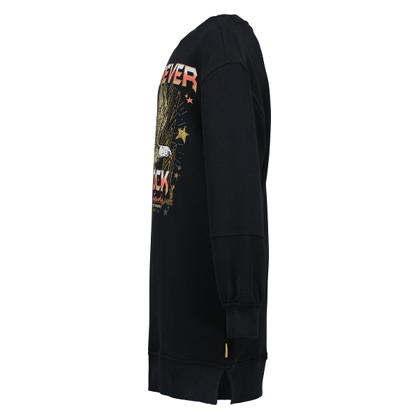 Vingino Sweatkleid PEGINA schwarz
