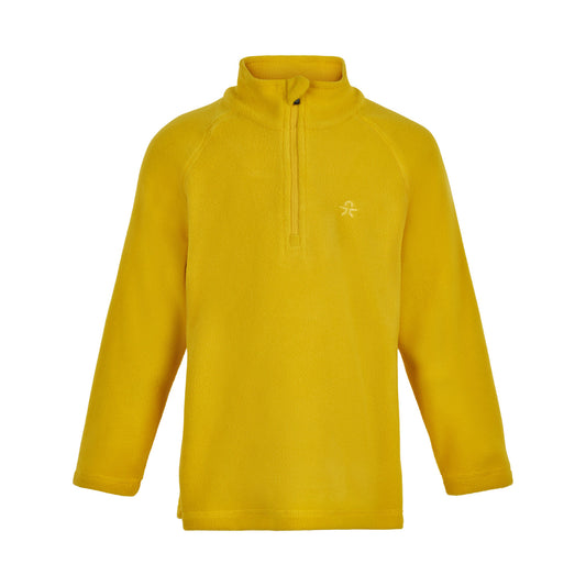 Color Kids Fleecepullover Sulphur gelb