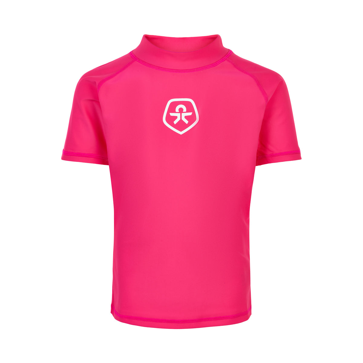 Color Kids Kurzarm UV-Schutz Shirt 50+ Pink Yarrow