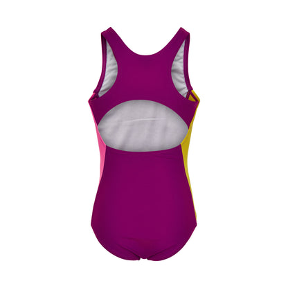 Color Kids Badeanzug Colorblock Festival Fuchsia